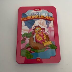 McDonald's Pink McDonaldland Birdie Tin